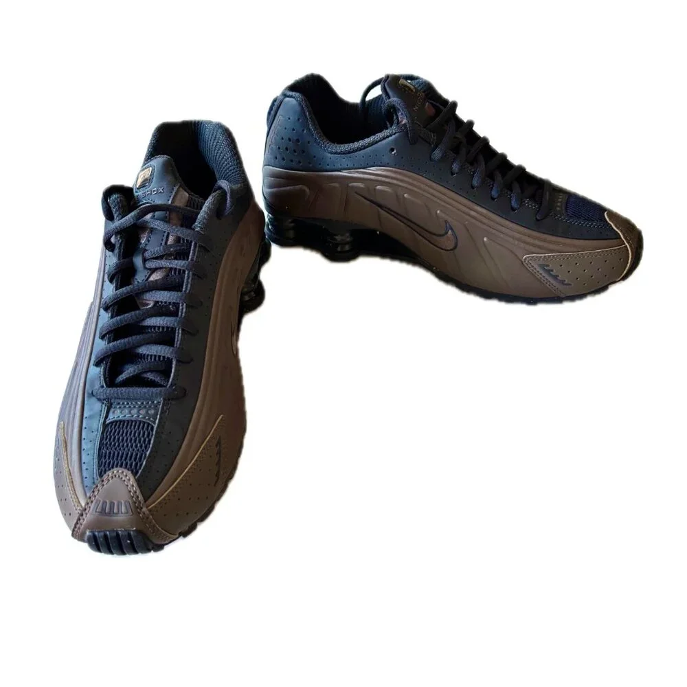 Nike Shox R4 Ironstone Off Noir AR3565-007 Women's Size 8 NEW - Picture 6 of 8